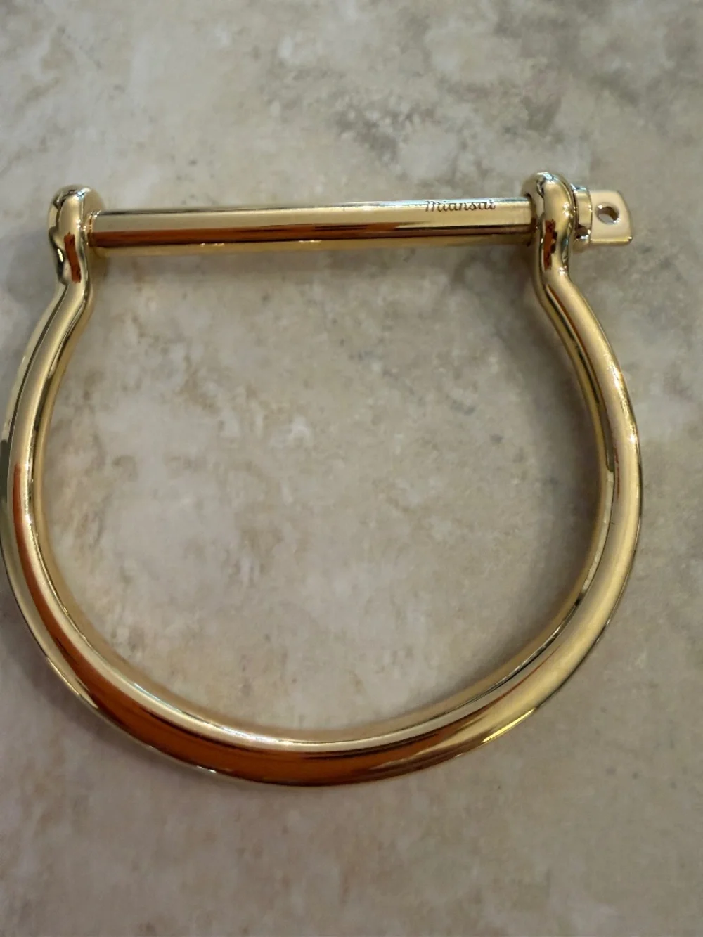 Miansai Screw Gold Cuff